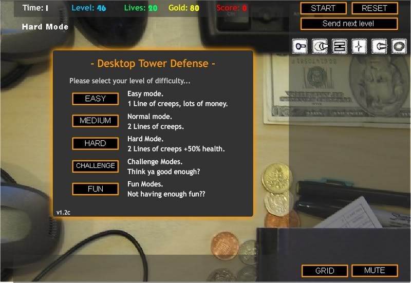 TECHNICOLORED PANDECOCO Desktop Tower Defense